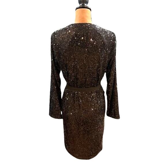 Show Me Your Mumu “Encore” Kimono in Midnight Black Sequins – NWT Small - Picture 6 of 10